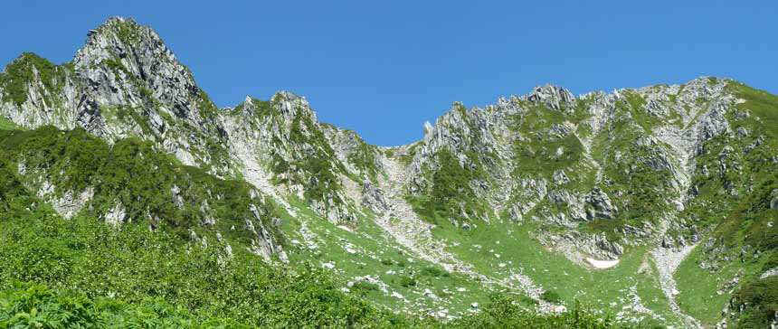 長野県駒ヶ根市 快晴の千畳敷カール