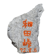 和田峠の石